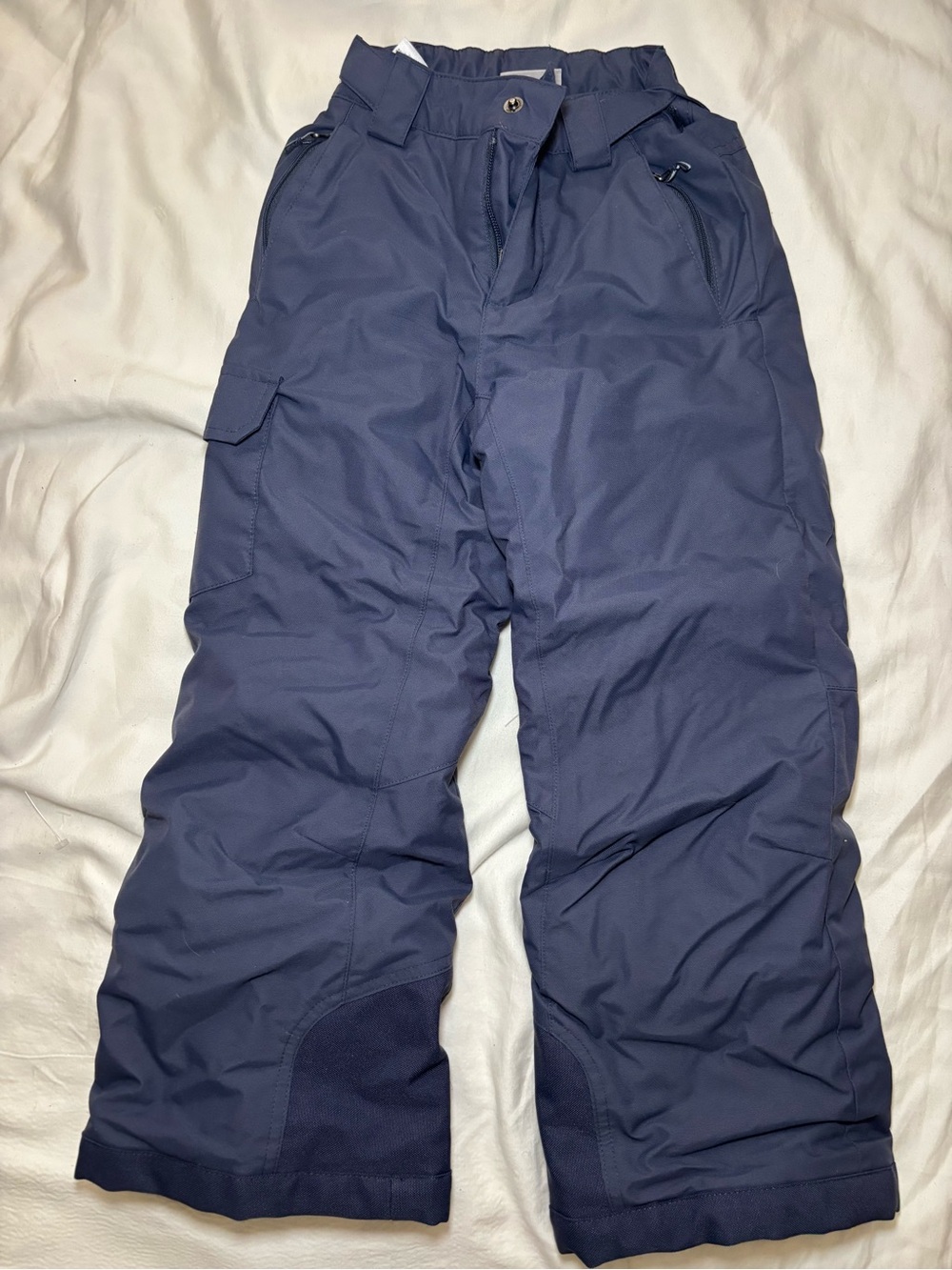 Columbia Kids XS 6/7 Ski Snow Pants Navy Blue Omni-Tech Waterproof Cargo